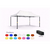 tente pliante 3x2 blanc sans parois