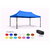 tente pliante 3x2 bleu sans parois