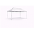 tente pliante 3x2 Aluminium blanc sans parois