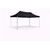 tente pliante 3x2 Aluminium noir sans parois