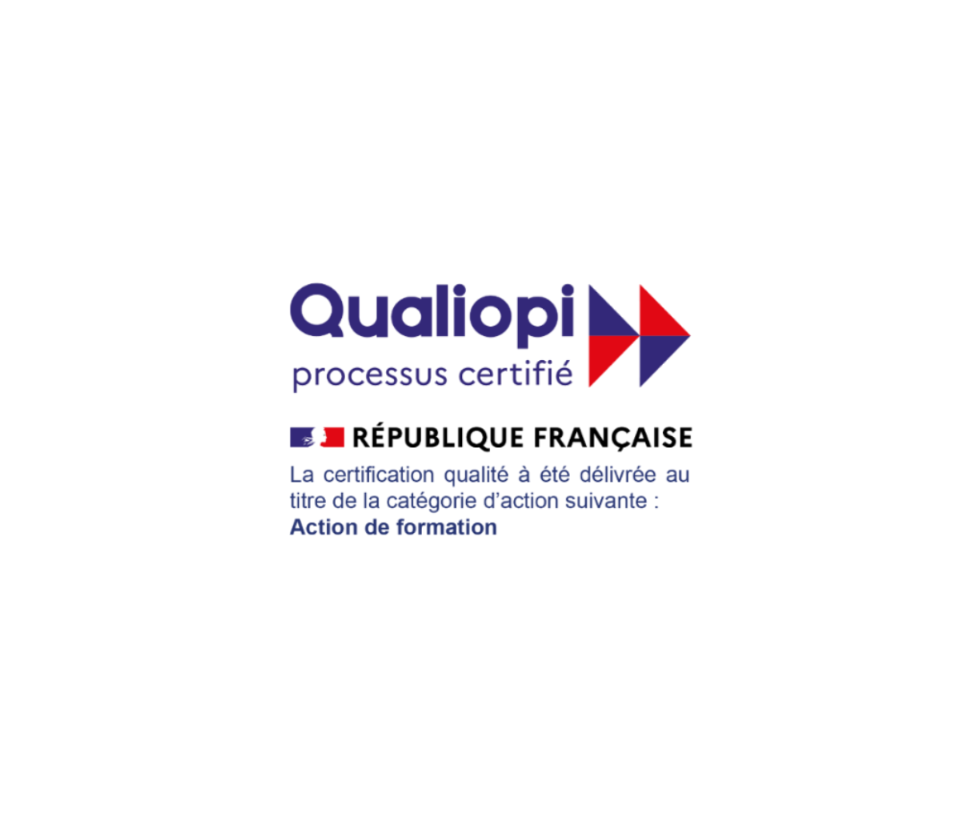 logo qualiopi avec action de formation