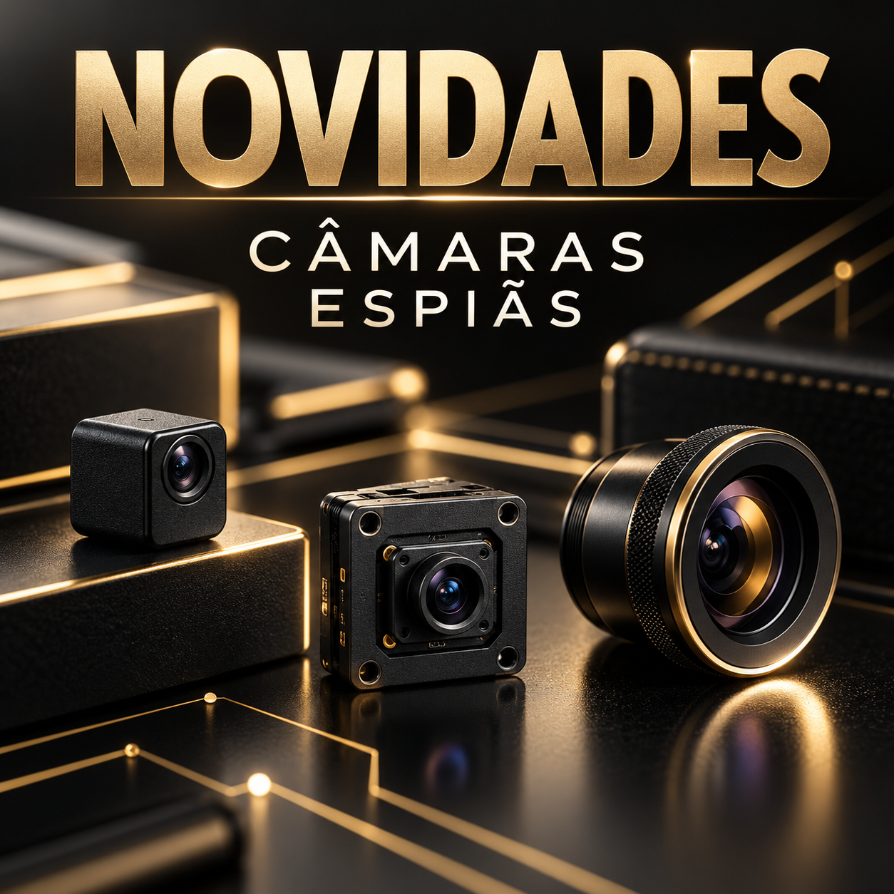 Novidades – Câmaras espiãs
