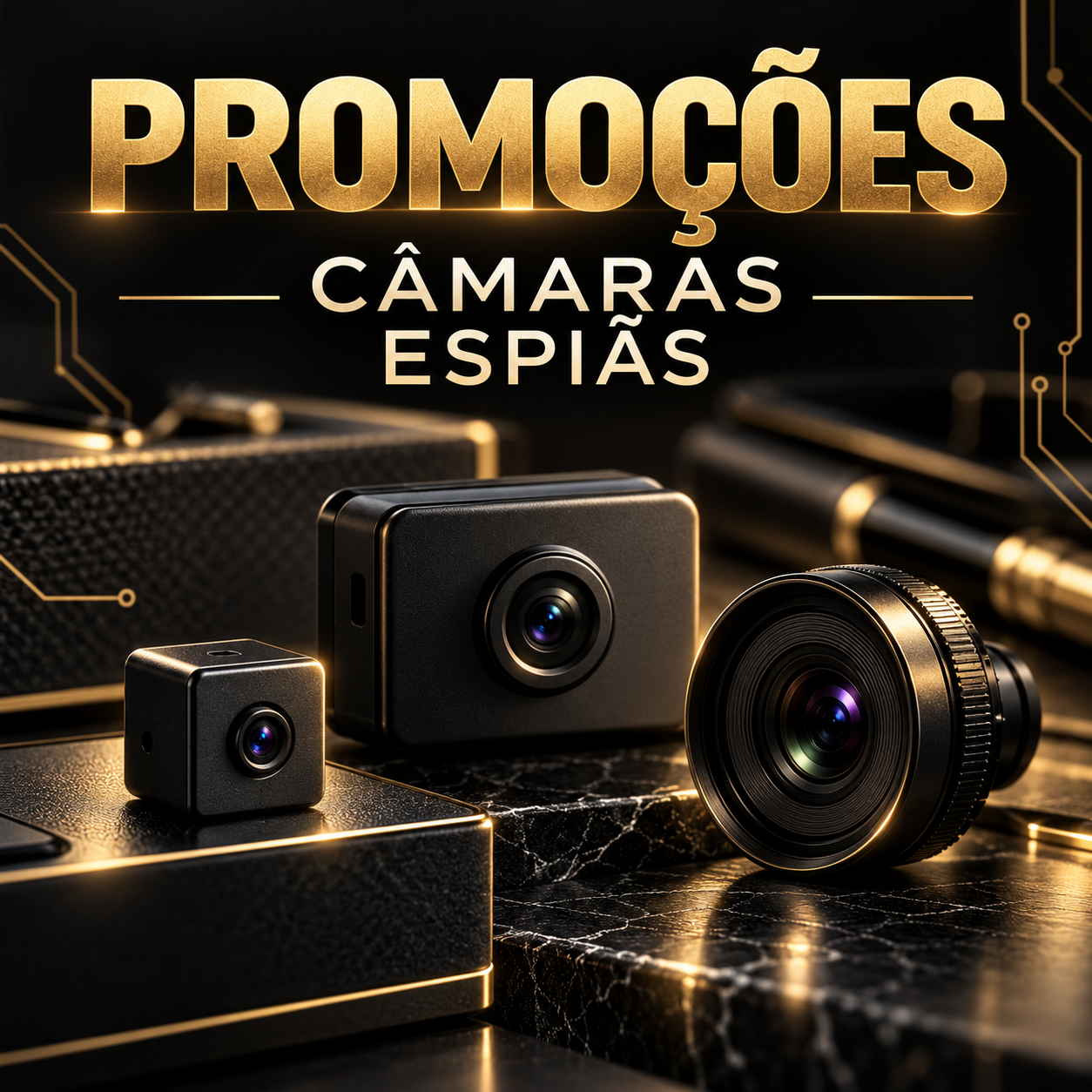 Promoções – Câmaras espiãs