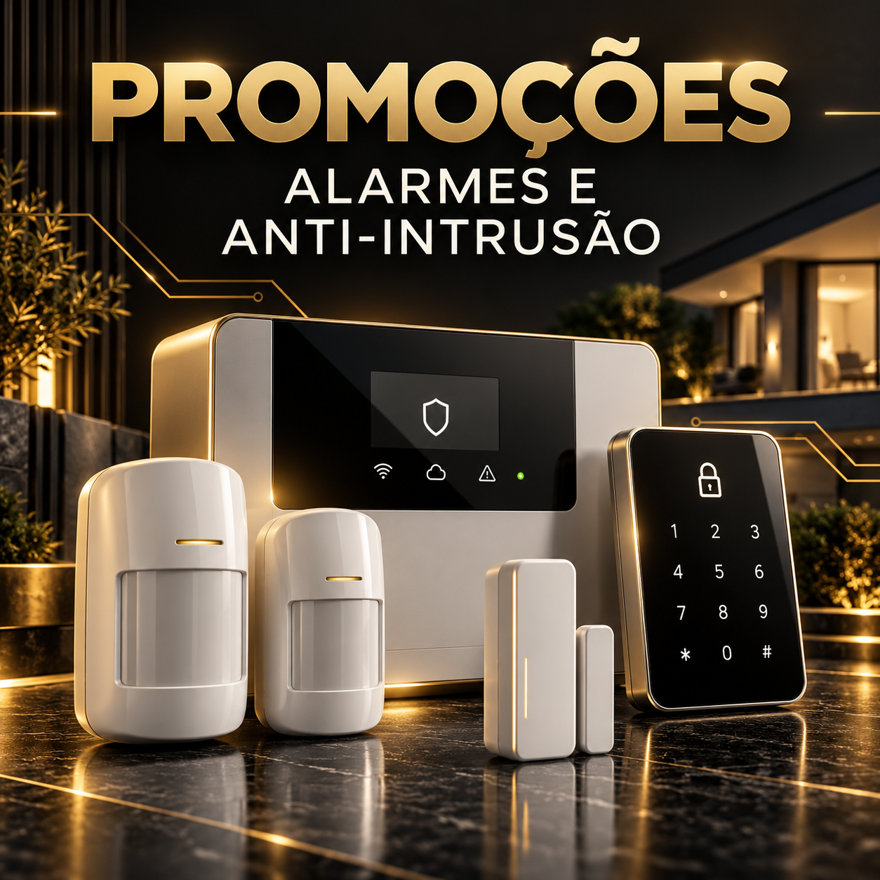 Promoções – Alarmes e anti-intrusão