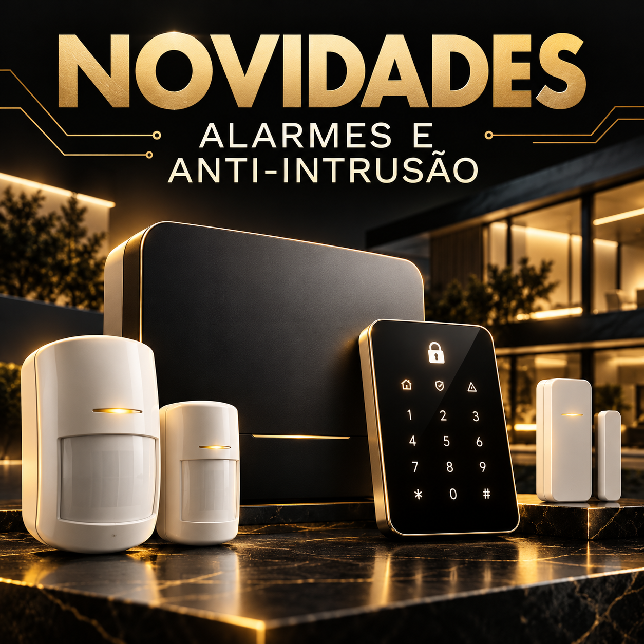 Novidades – Alarmes e anti-intrusão