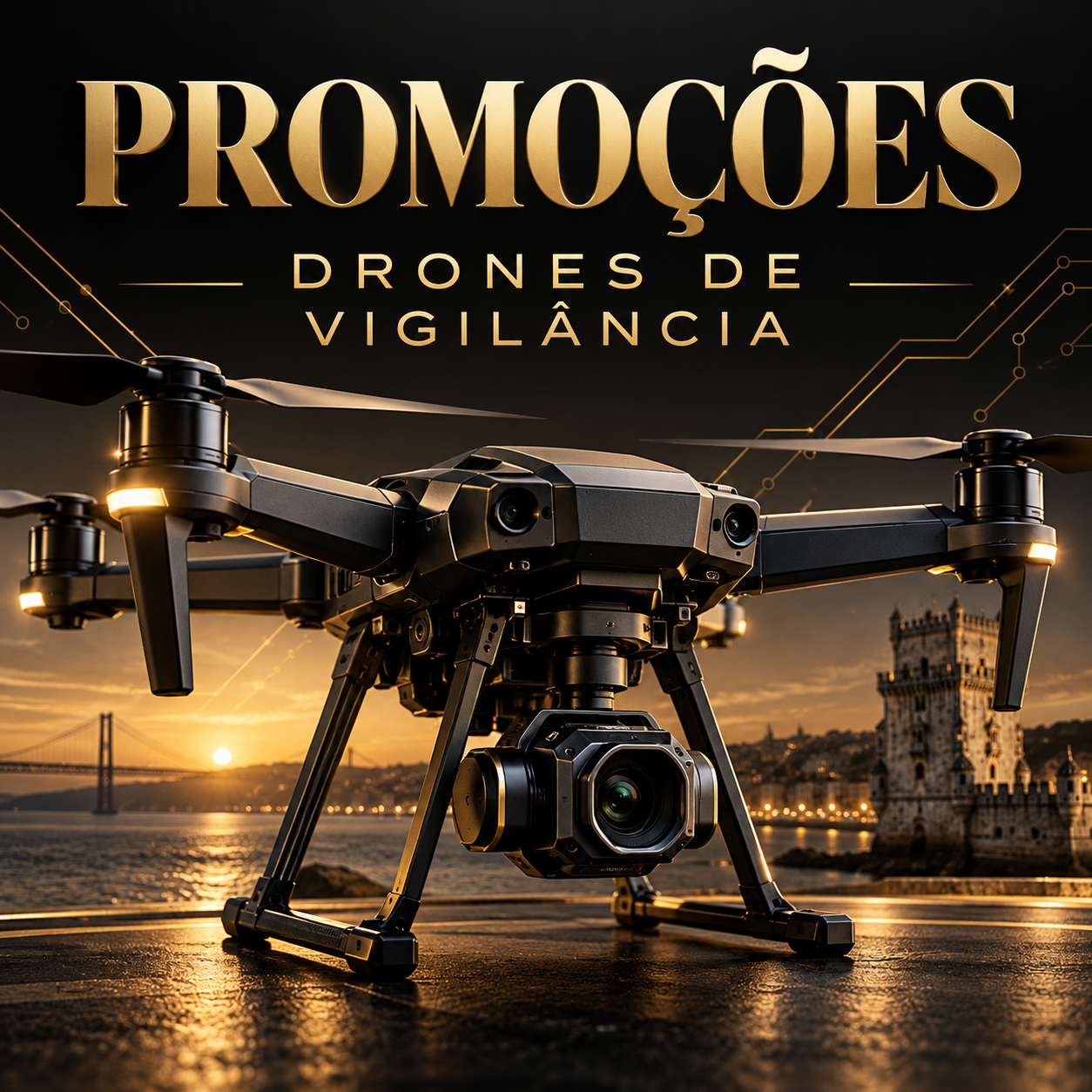 Promoções – Drones de vigilância