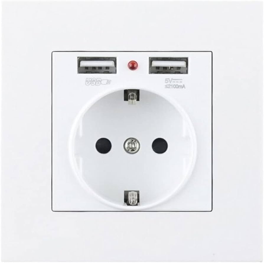 Prise murale caméra espion avec USB 4K UHD WiFi