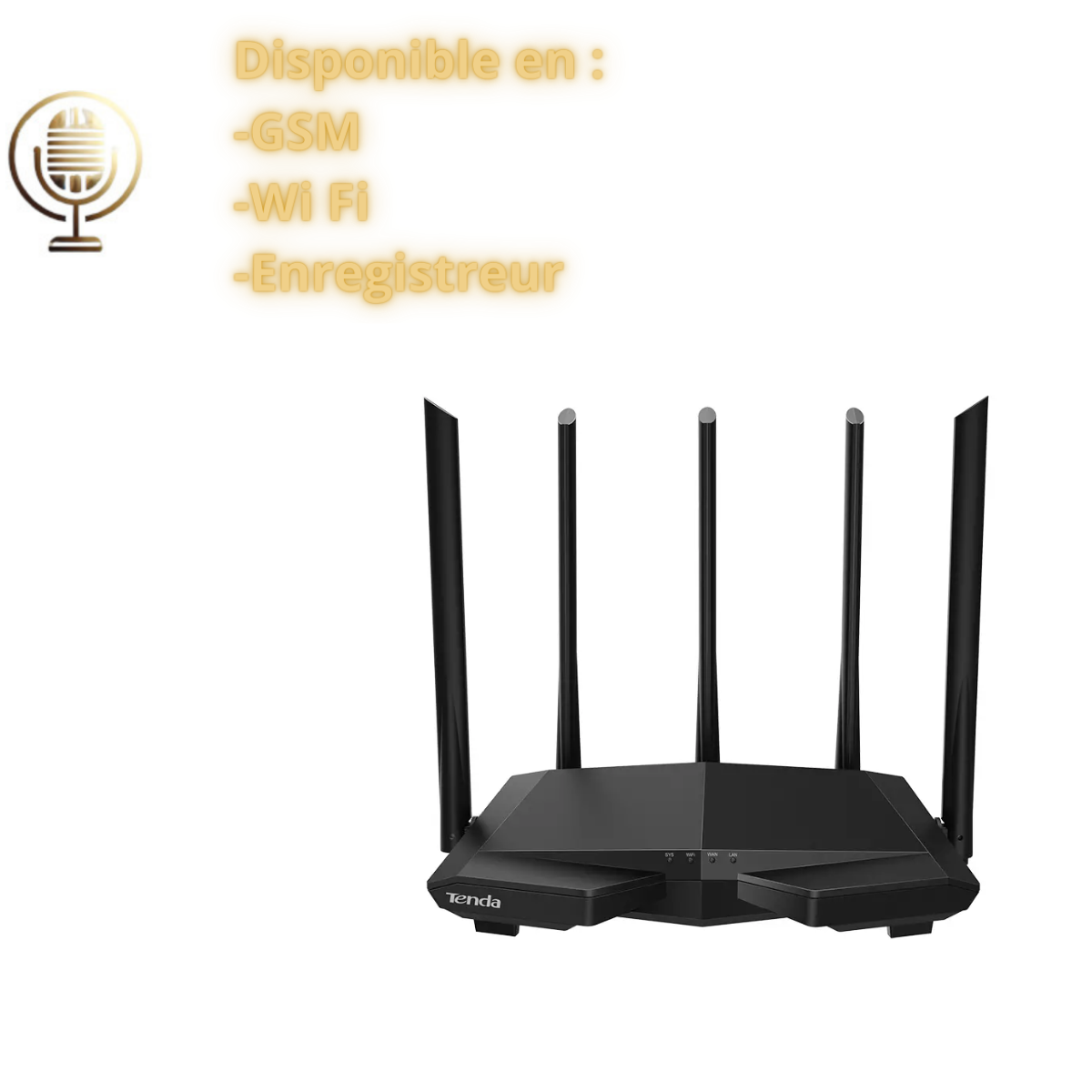 Routeur Microphone Espion