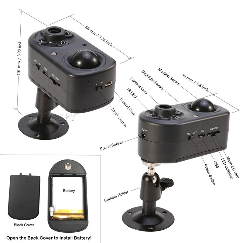 1080P-chasse-Mini-cam-ra-42pc-Vision-nocturne-Led-HD-vid-o-mouvement-d-tecter-ext