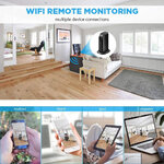USB-chargeur-Hub-cam-ra-4K-WIFI-HD-1080P-IP-cam-ra-sans-fil-cam-ra