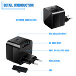 Caractéristique chargeur caméra espion 1080p