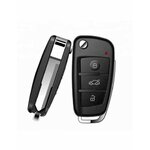 Clé de voiture caméra espion classique vue des boutons