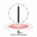 Autonomie 9-10 Jours Microphone espion WiFI cachée dans un stylo