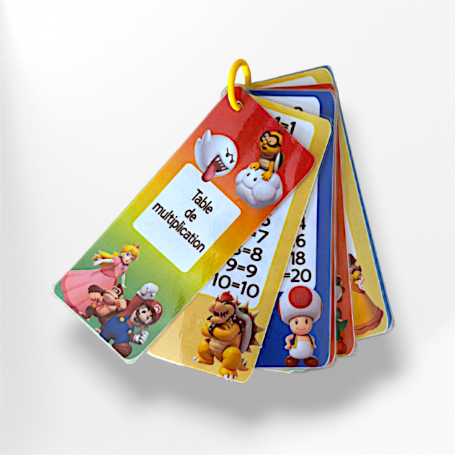 table de multiplication mario