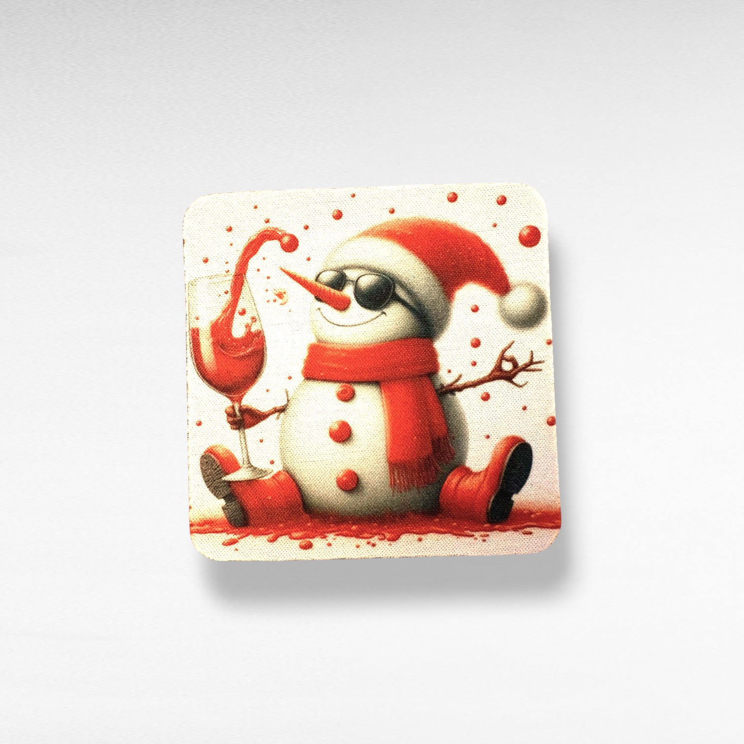 dessous de verre noël personnalisé