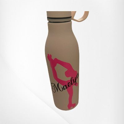 gourde isotherme rose roller personnalisé