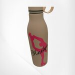 gourde isotherme rose roller personnalisé