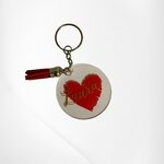 porte clé transparent personnalisé