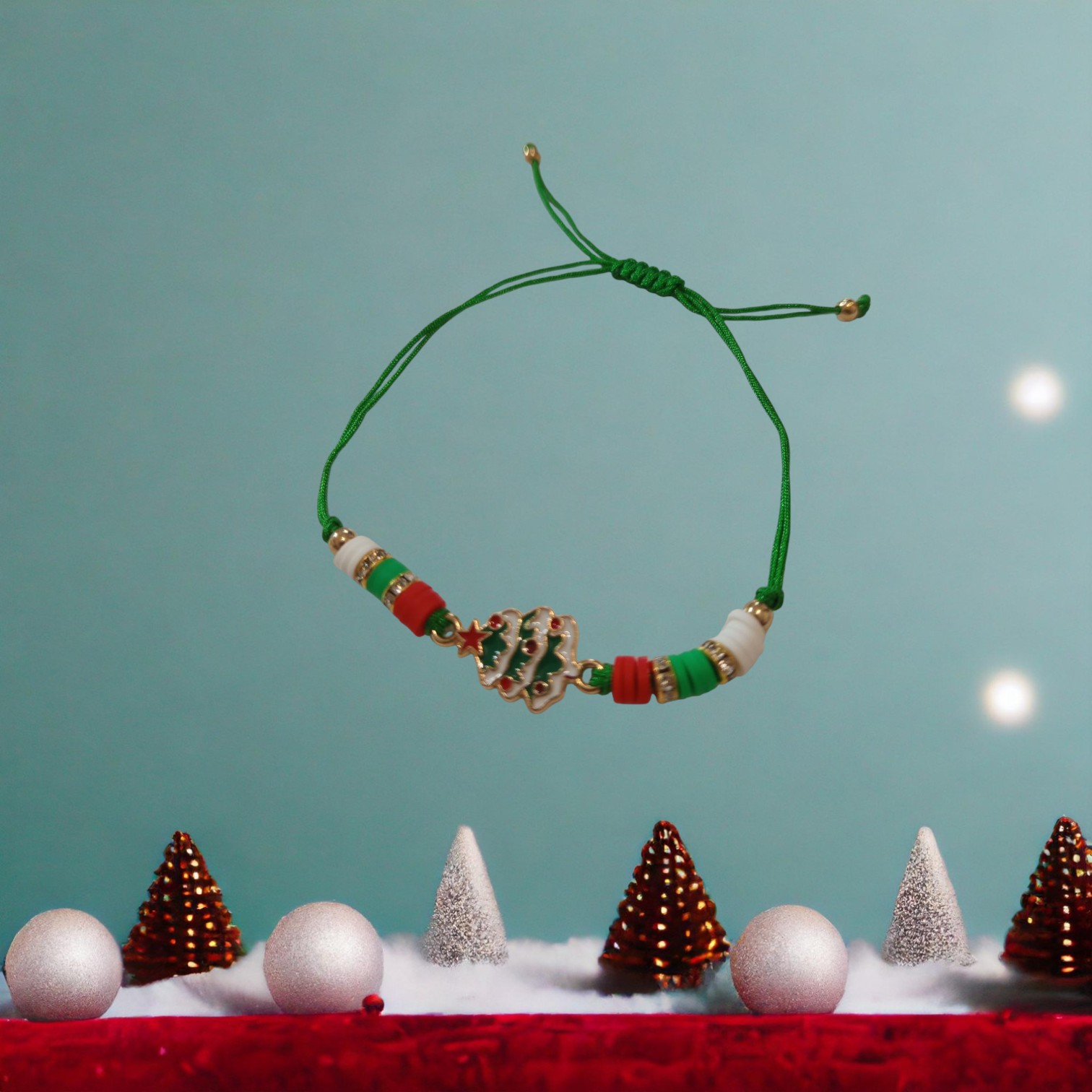 bracelet sapin vert-Photoroom