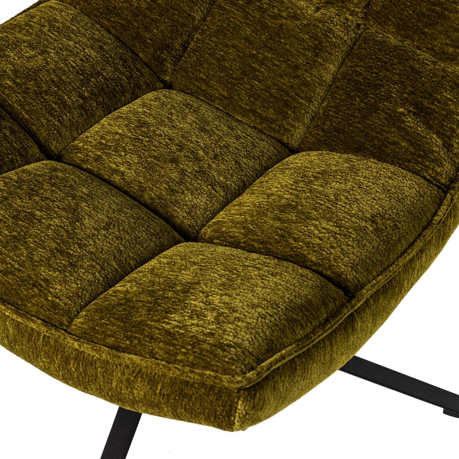 374074-G_01_VS_ES_Maudi_draaifauteuil_chenille_structuur_groen_detail