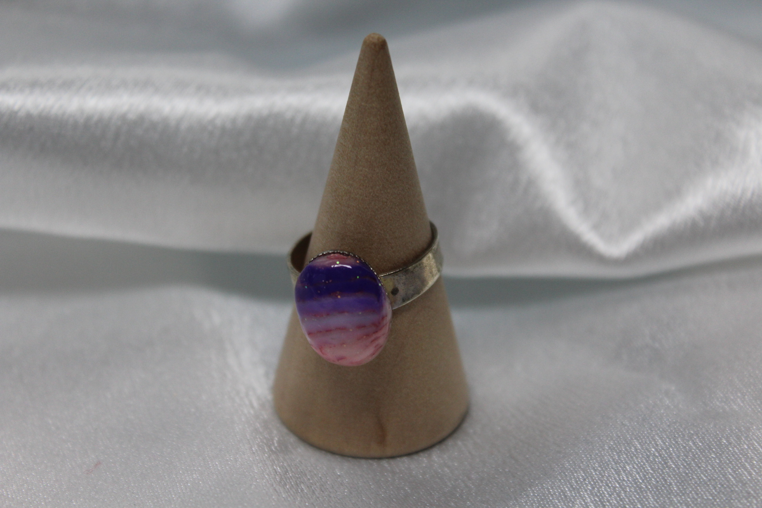 Bague-Support-Acier-Oval-Polymere-Degrade-Rose-Violet (4)