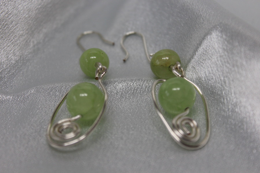 Boucle-Oreille-Fil-Cuivre-Argente-Perle-Fluorine-Veritable-5