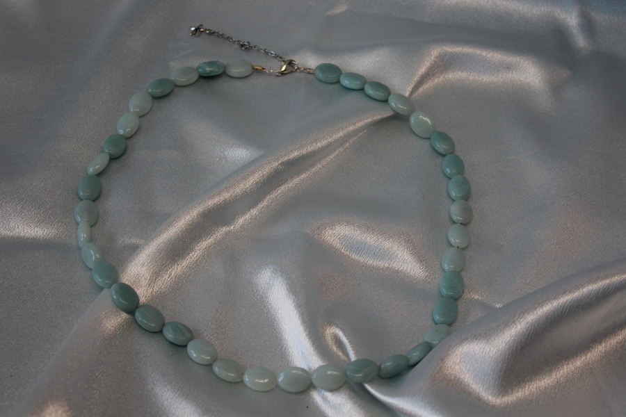 Collier de Perles dAmazonite (3)