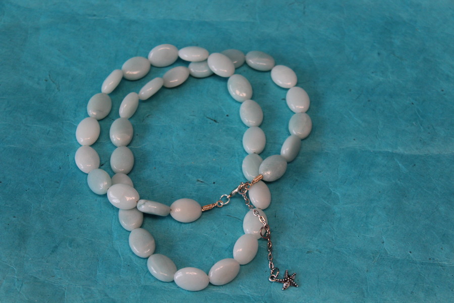 Collier de Perles dAmazonite (5)