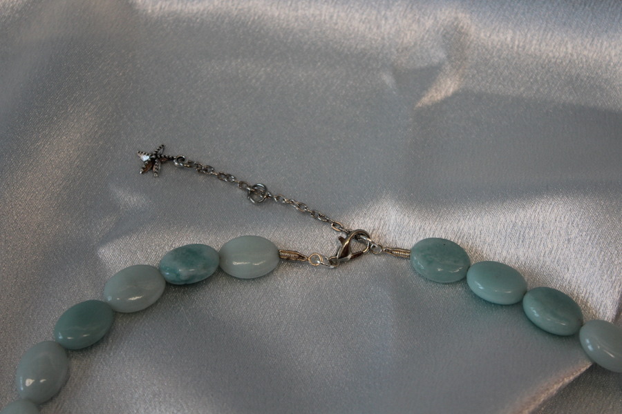 Collier de Perles dAmazonite (2)