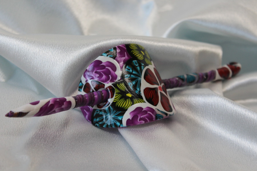Barette-Chignon-Polymere-Fleur-Multicolor (6)