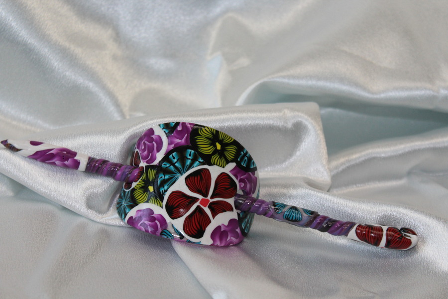 Barette-Chignon-Polymere-Fleur-Multicolor (4)