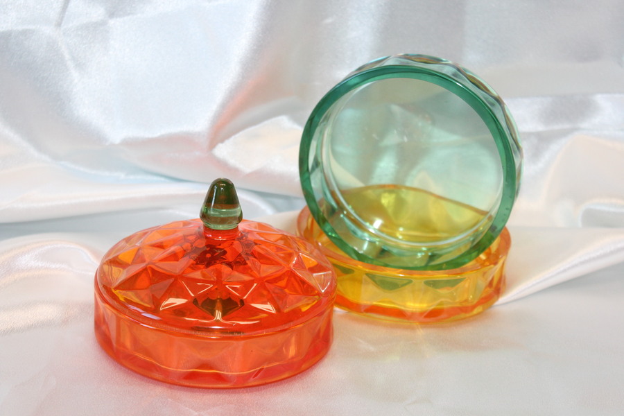 Boite 3 Niveaux 3 Couleurs en Resine Epoxy Teintées (5)