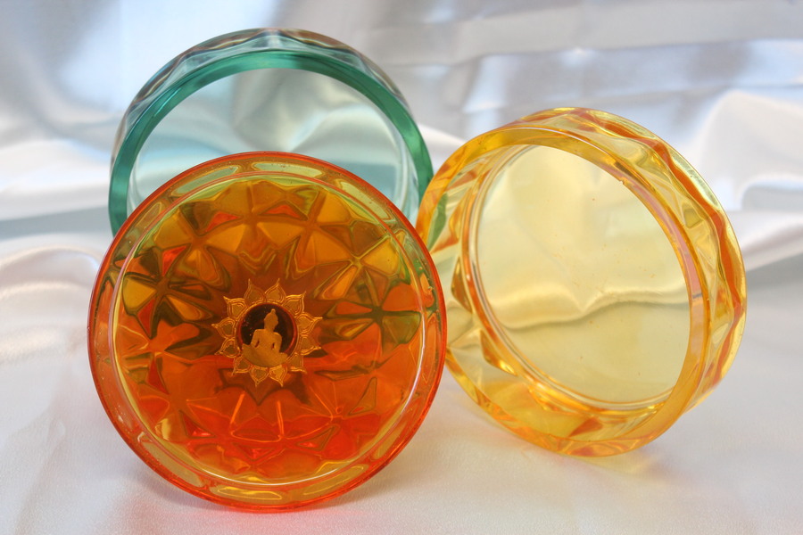 Boite 3 Niveaux 3 Couleurs en Resine Epoxy Teintées (6)
