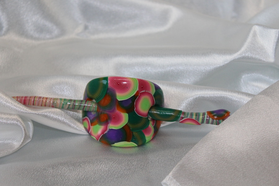 Barette-Chignon-Polymere-Multicolor-4