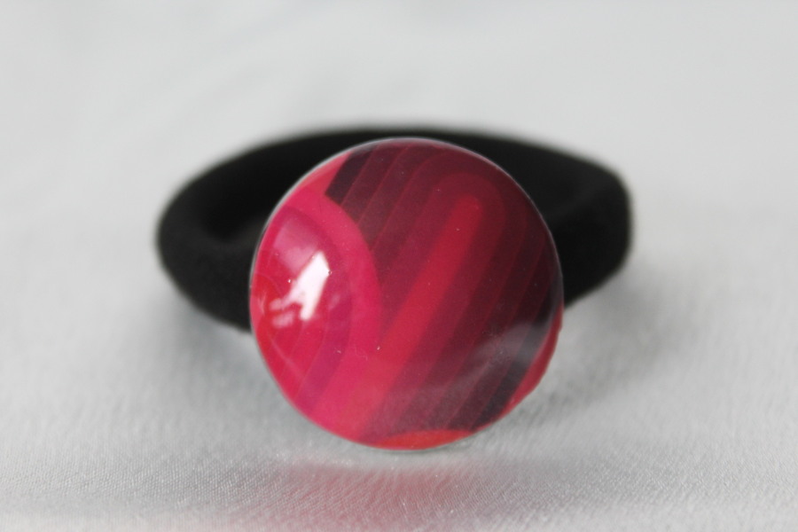 ChouChou-Pâte Polymère Framboise-Décalcomanie Motil Arc en Ciel (2)