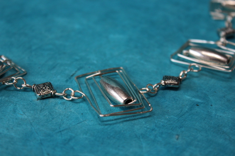 Collier-Chaine-Argente-Fil-Cuivre-Argente-Perles-Metal-2