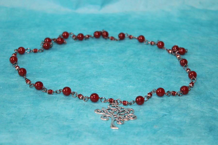 Collier-Perles-Grenat-Veritable-