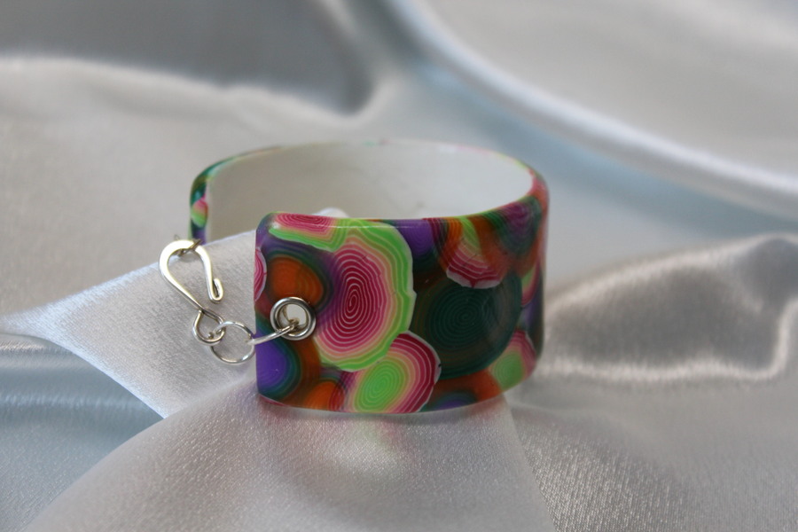 Bracelet-Polymere-Spirales-Multicolore-2