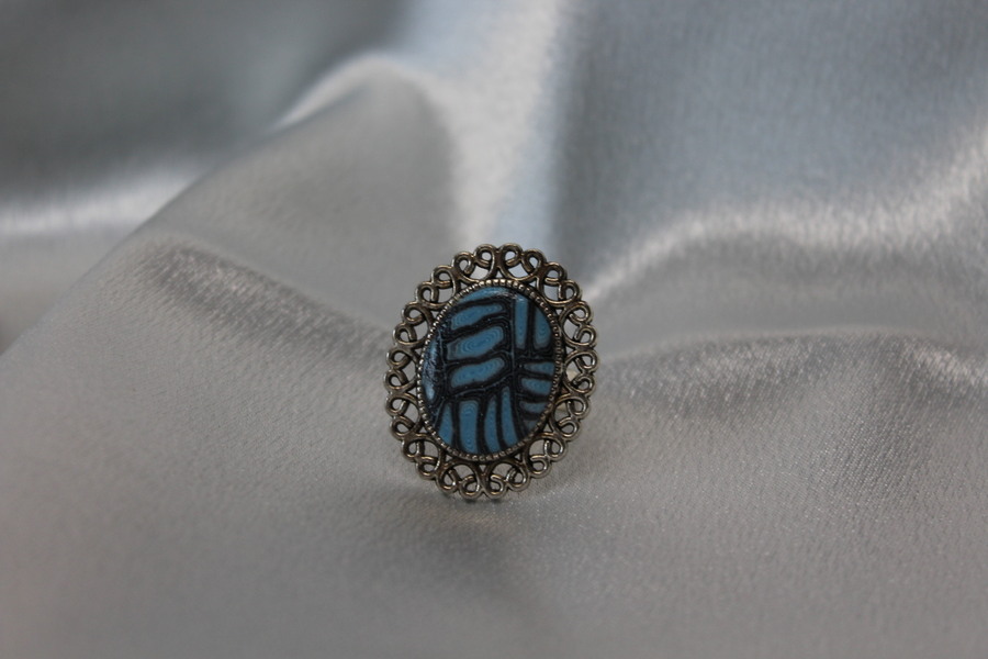 Bague-Reglable-Acier-Polymere-Bleu-Noir (6)