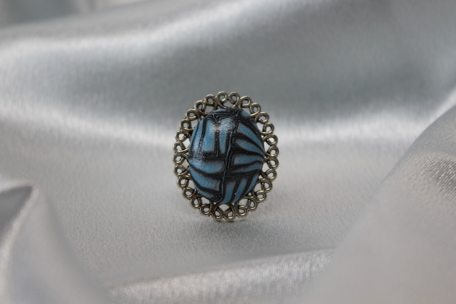 Bague-Reglable-Acier-Polymere-Raye-Bleu-Noir (4)