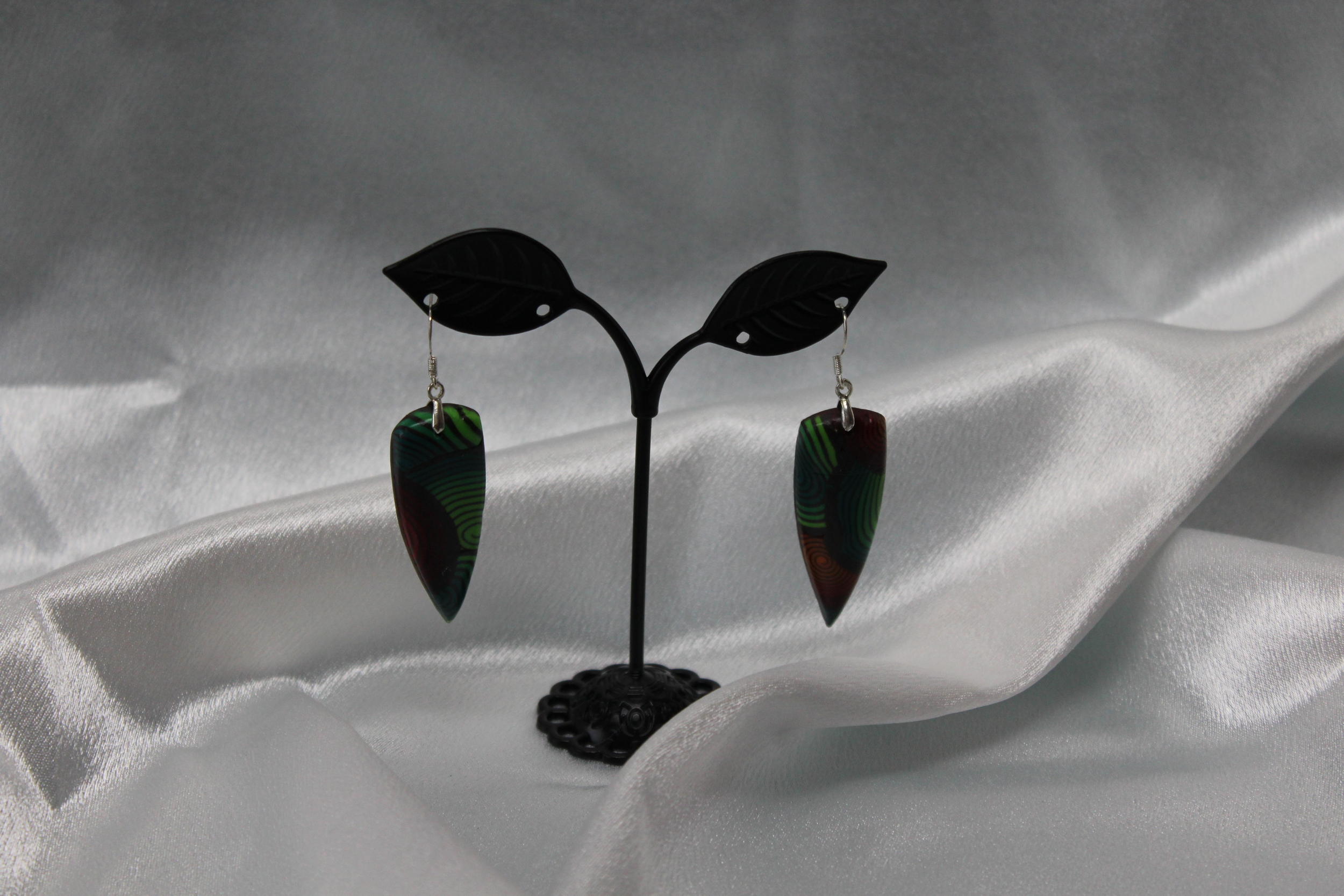 Boucle-Oreille-Polymere-Spirales-Multicolores (3)