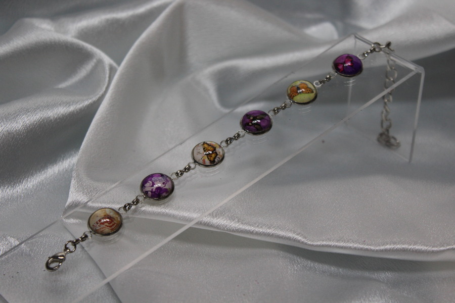 Bracelet-Cabochons-Verre-Papillons (2)
