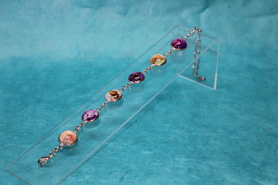 Bracelet-Cabochons-Verre-Papillons (6)