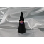 Bague-Support-Acier-Oval-Polymere-Degrade-Rose-Violet