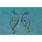 Boucle-Oreille-Pendente-Fil-Cuivre-Cuivre-Perles-Fluorine-Veritable-3
