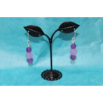 Boucle-Oreille-Fil-Cuivre-argente-Perles-Violette-1