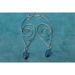 Boucle-Oreille-Pendente-Fil-Cuivre-Argente-Perles-Bleu-3