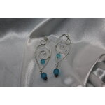 Boucle-Oreille-Pendente-Fil-Cuivre-Argente-Perles-Bleu-4