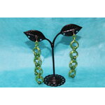 Boucle-Oreille-Fil-Alu-perles-Verte-1