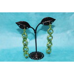 Boucle-Oreille-Fil-Alu-perles-Verte-2